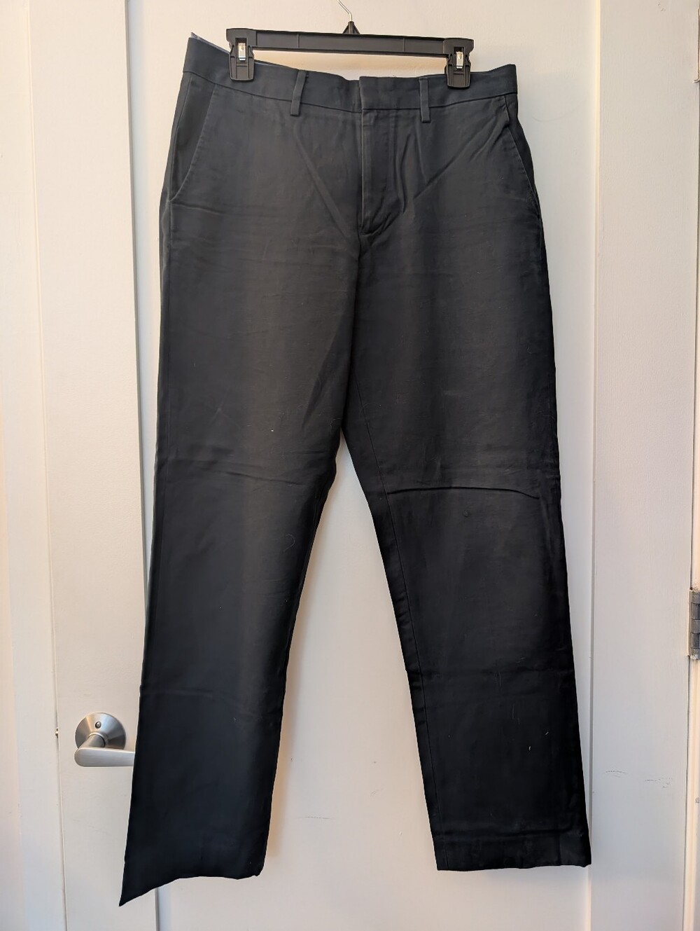 J.Crew Linen-Cotton Suiting Pants, Navy